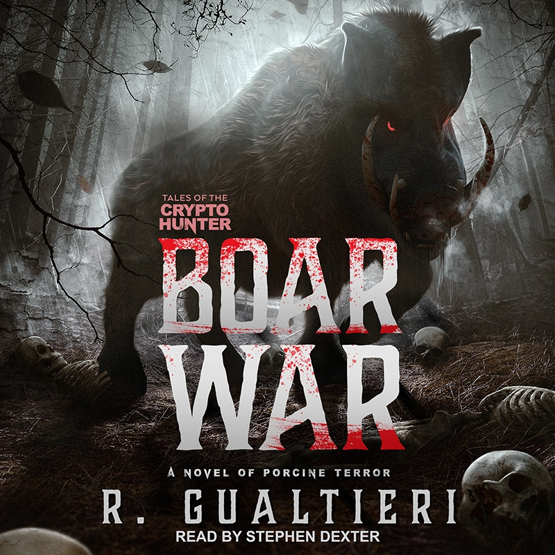 Horror Comedy Author Rick Gualtieri Audiobooks Boar War