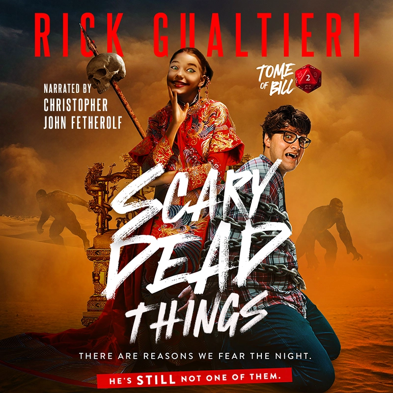 Horror Comedy Author Rick Gualtieri Audiobooks Scary Dead Things